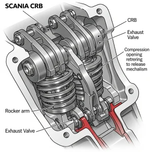 سیستم ترمز موتوری CRB اسکانیا
